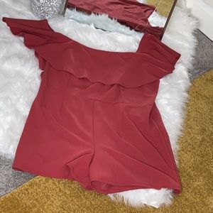 Coral One piece Romper